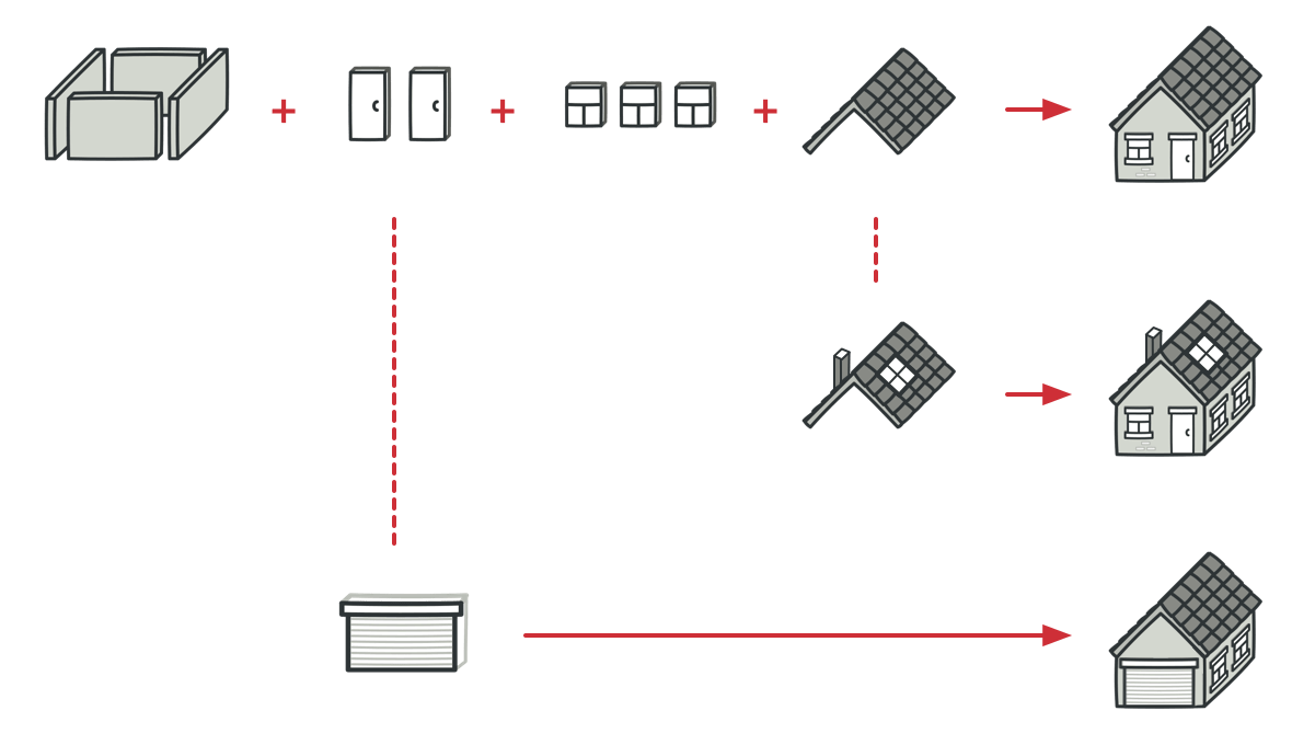 Mass housing construction